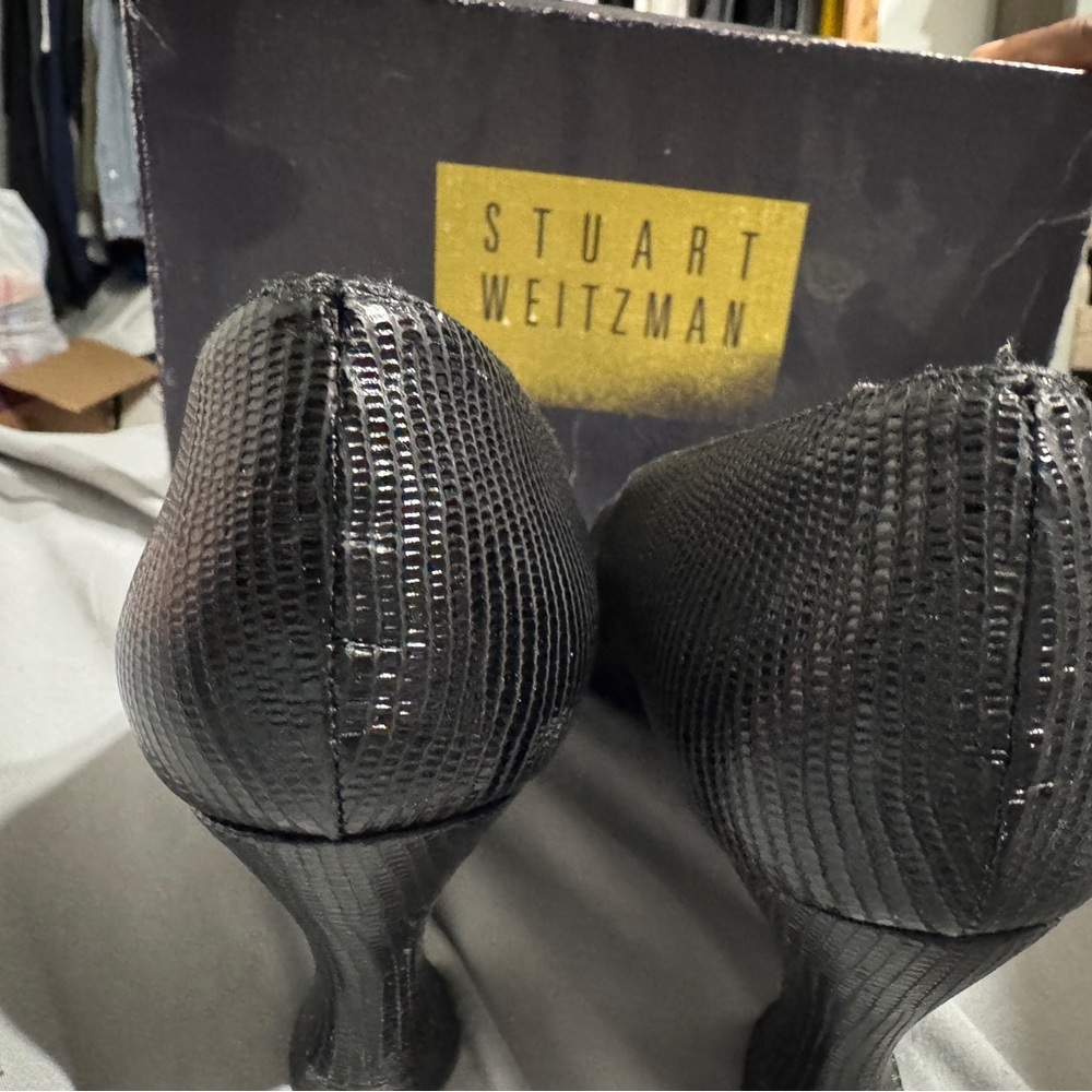 Pre-owned woman Stuart Weitzman 8.5 aa in black - Picture 3 of 8